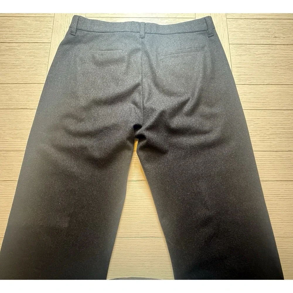 Banana Republic Stretch‎ Luxurious Wool Blend Men's Dress Pants 35L Flat Front